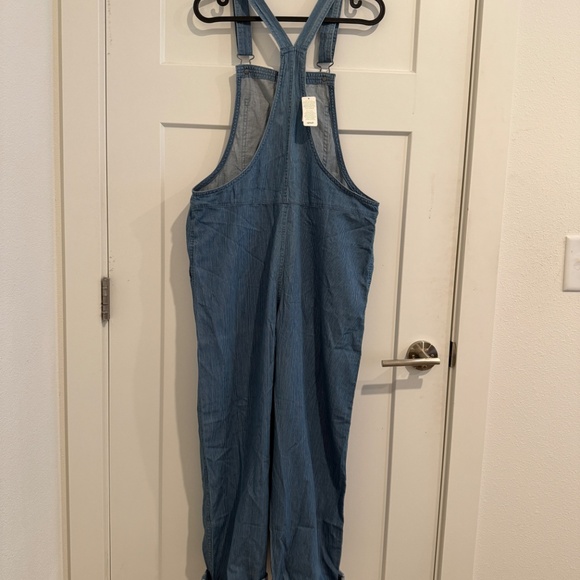 NWT Aerie Train Stripe Overalls Women's Small - Picture 6 of 8